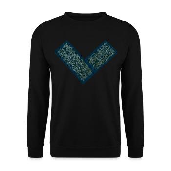 WAX MOTIF - Sweat-shirt Unisexe - noir - Devant - Alina (178cm) & Michal (187cm)