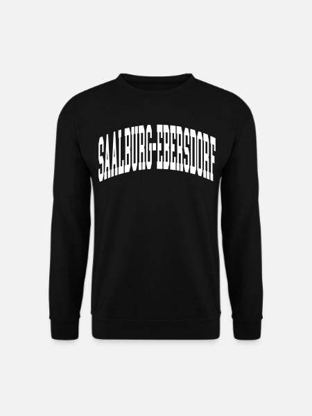 Saalburg-Ebersdorf - Sweat-shirt Unisexe - noir