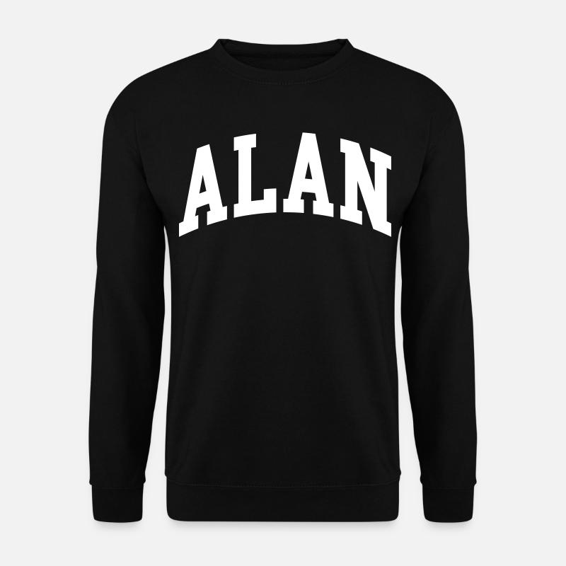 Alan - Unisex Pullover - Schwarz