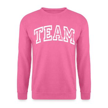 Équipe - Sweat-shirt Unisexe - rose - Devant
