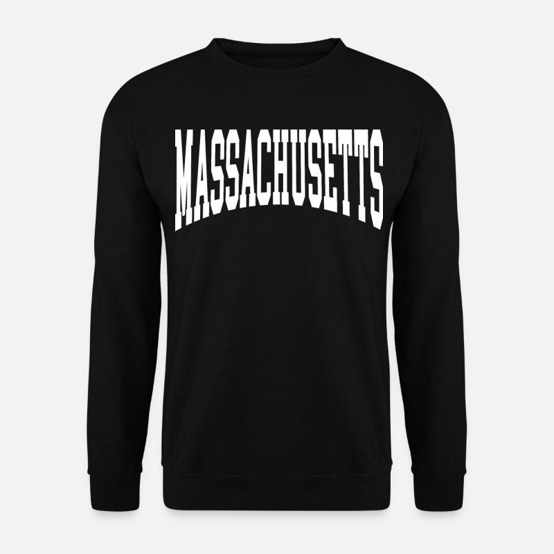 Massachusetts - Unisex Pullover - Schwarz