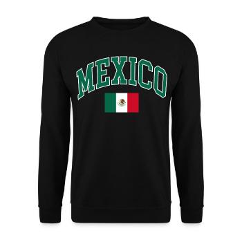 Mexique - Sweat-shirt Unisexe - noir - Devant - Alina (178cm) & Michal (187cm)