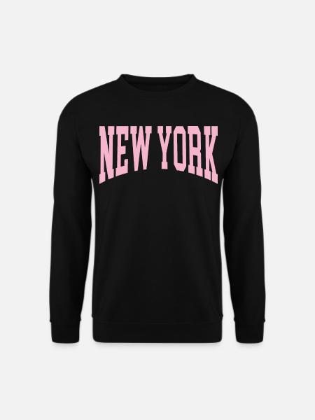 New York - Unisex Pullover - Schwarz