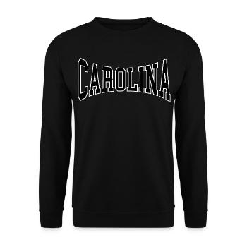 Carolina - Unisex Pullover - Schwarz - Vorne - Alina (178cm) & Michal (187cm)