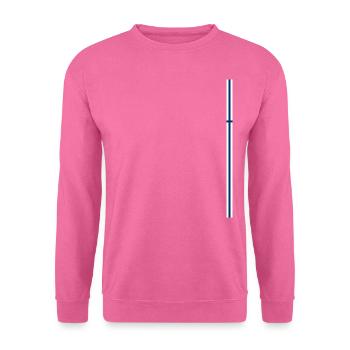 Finnland Style Streifen - Unisex Pullover - Pink - Vorne