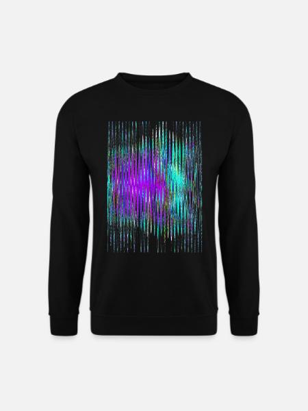 Invert sound waves - Unisex Sweatshirt - black