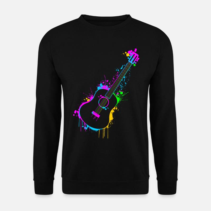 Guitar - Unisex Sweatshirt - black