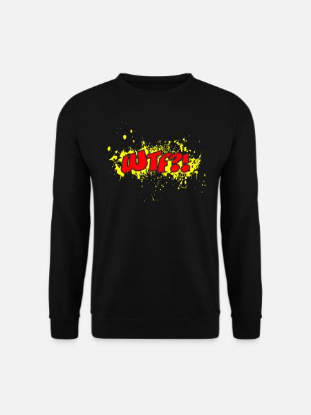 WTF - Unisex Pullover - Schwarz