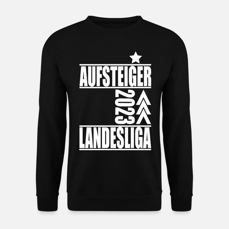 Aufsteiger Landesliga 2023 Aufstiegstrikot - Unisex Pullover - Schwarz