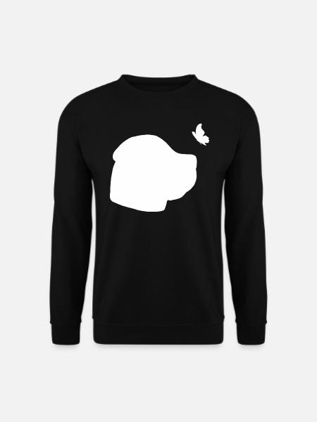 Boerboel Silhouette - Unisex Pullover - Schwarz