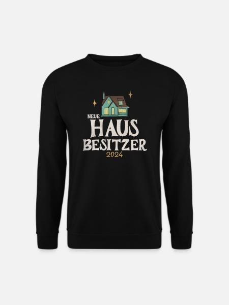 Hausbesitzer 2024 - Unisex Pullover - Schwarz