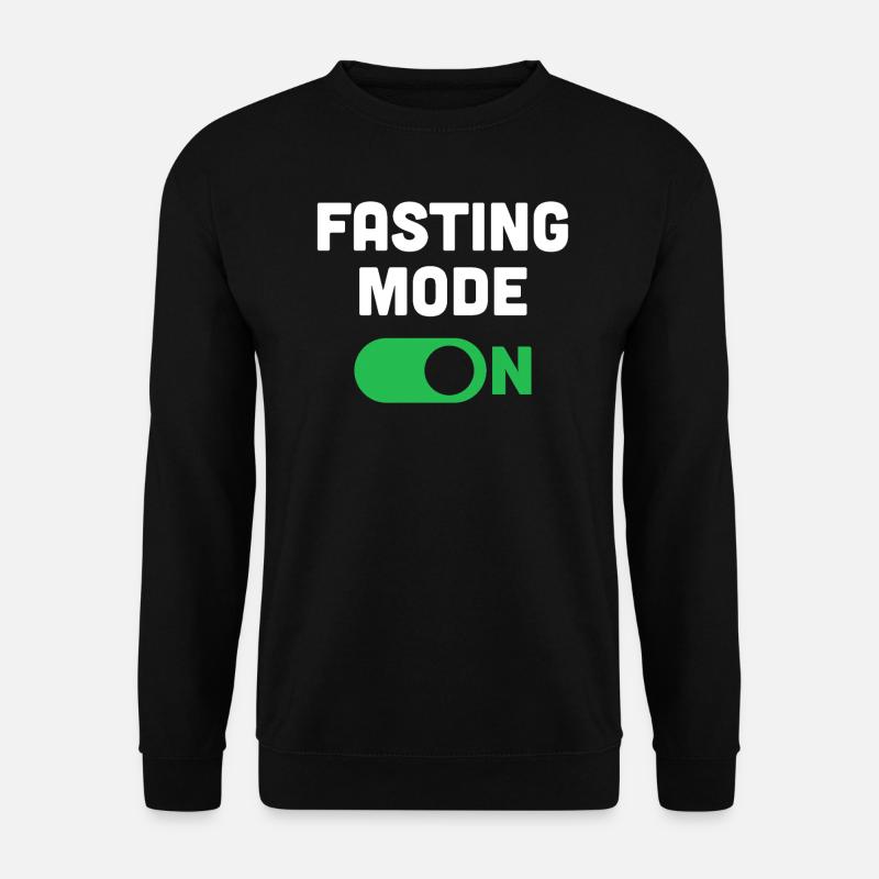 Fastenmodus Ein - Unisex Pullover - Schwarz