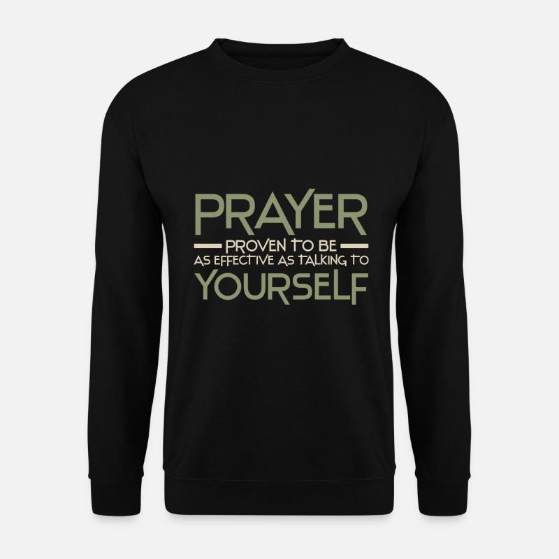 Anti Religion - Unisex Pullover - Schwarz