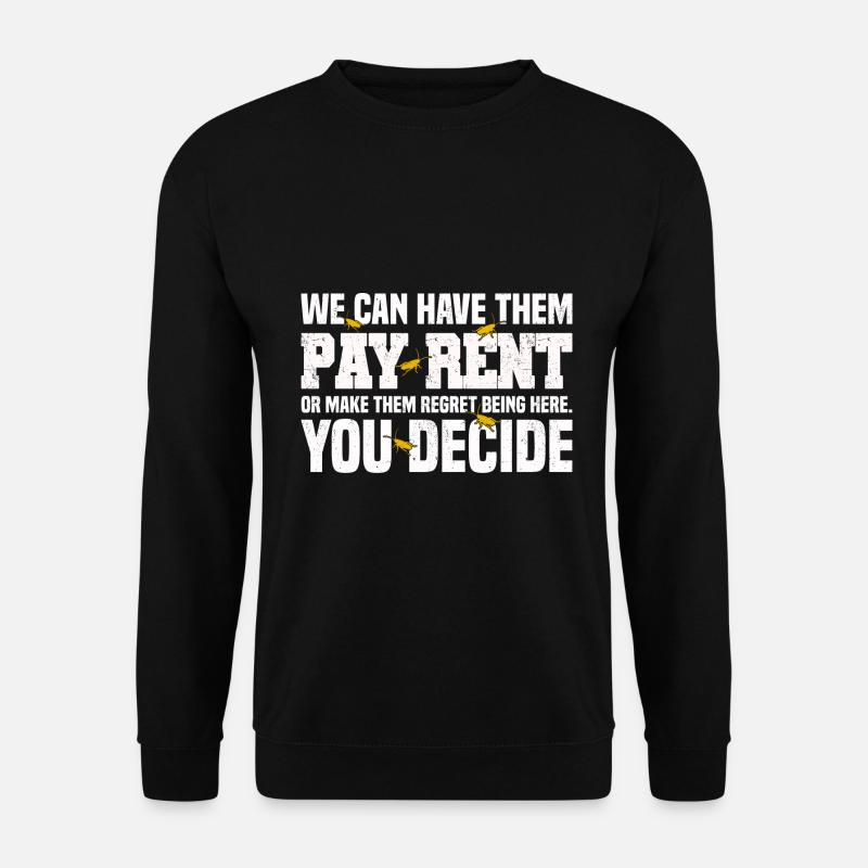 Schädlingsbekämpfer - Unisex Pullover - Schwarz