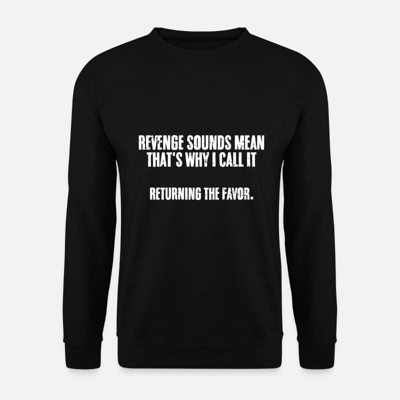 Retro Revenge Sounds Mean For A Socially Awkward - Unisex Pullover - Schwarz