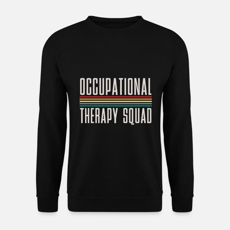 Ergotherapie Praxis Geschenk Ergotherapeut - Unisex Pullover - Schwarz
