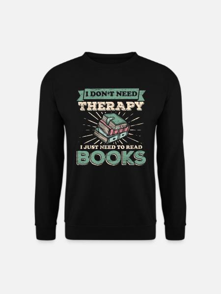 books - Unisex Sweatshirt - black