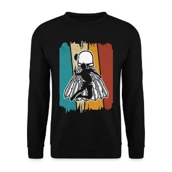 Badminton - Sweat-shirt Unisexe - noir - Devant - Alina (178cm) & Michal (187cm)