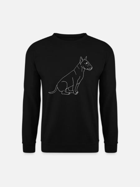 Bullterrier - Unisex Pullover - Schwarz