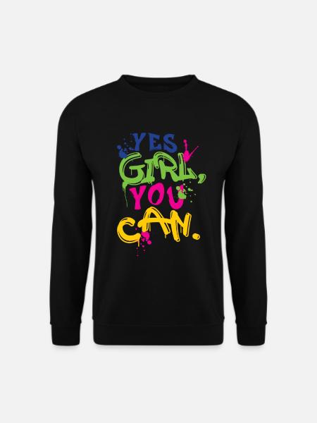 Girl power - Unisex Sweatshirt - black