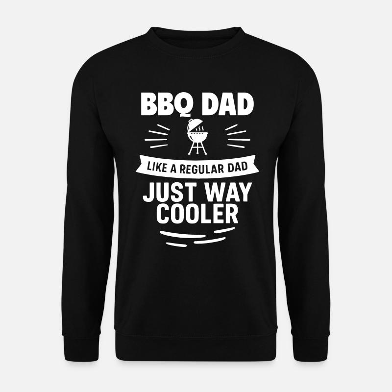 Grill-Papa – König am Rost - Unisex Pullover - Schwarz
