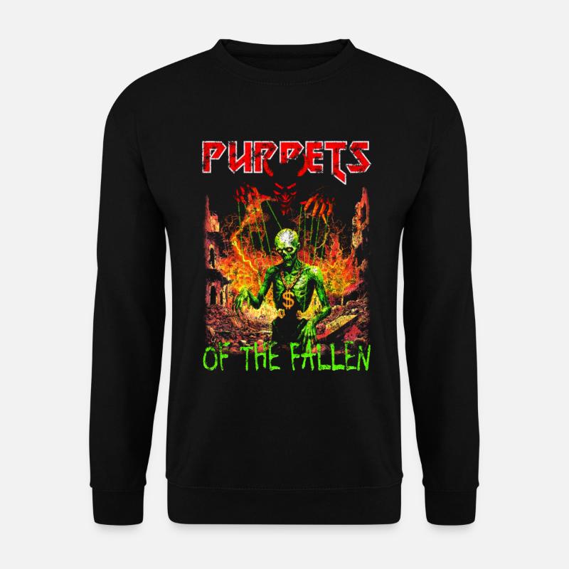 pupets_of_the_fallen - Unisex Pullover - Schwarz
