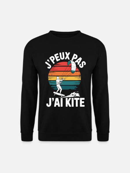 Ich kann es nicht tunen, Geschenk-Humor - Unisex Pullover - Schwarz