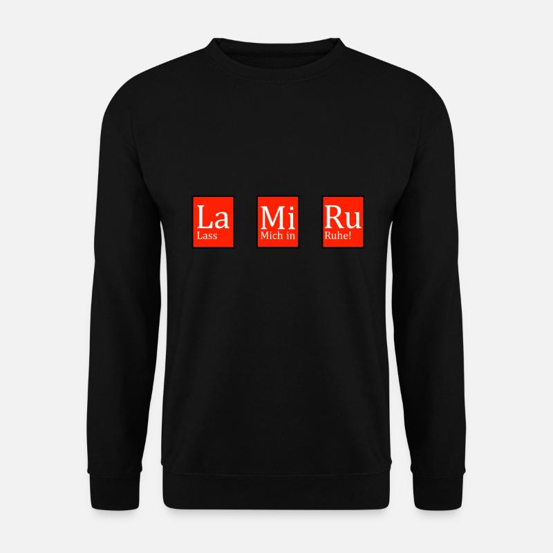 La Mi Ru - Unisex Pullover - Schwarz