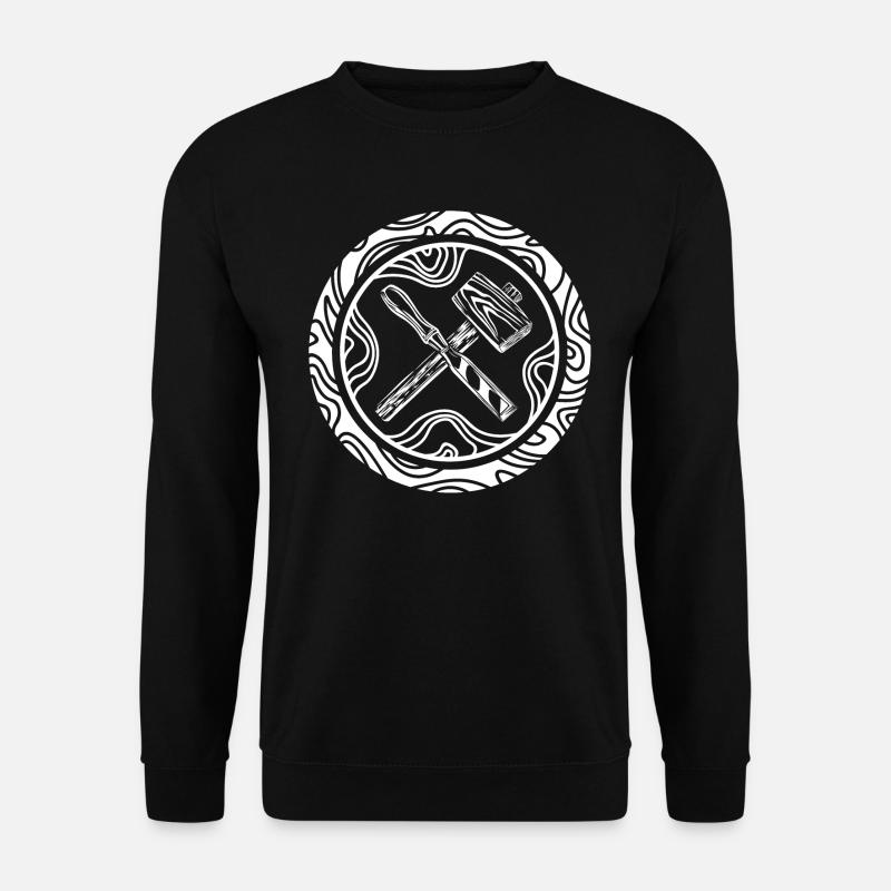 Menuisier menuisier - Sweat-shirt Unisexe - noir