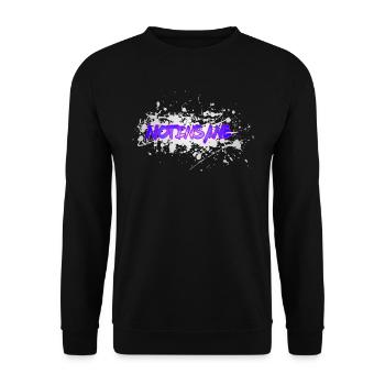 Notinsane - Unisex Pullover - Schwarz - Vorne - Alina (178cm) & Michal (187cm)