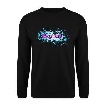 Insane - Unisex Pullover - Schwarz - Vorne - Alina (178cm) & Michal (187cm)