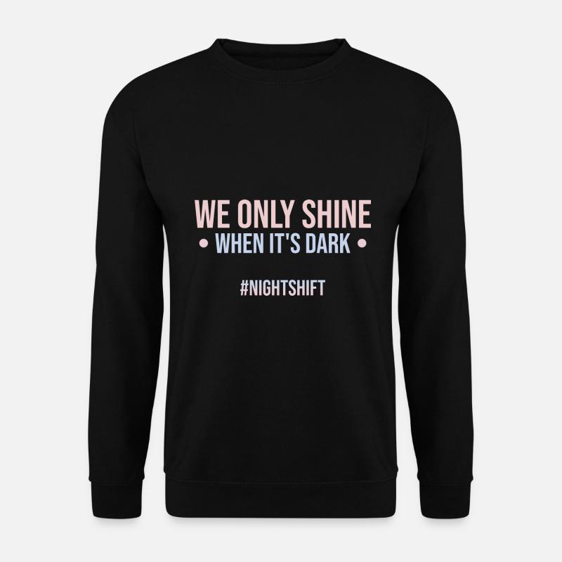Nachtschicht - Unisex Pullover - Schwarz