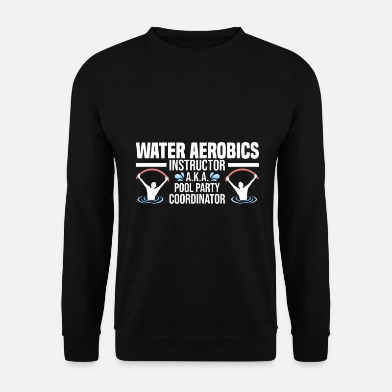 Wassergymnastik - Unisex Pullover - Schwarz