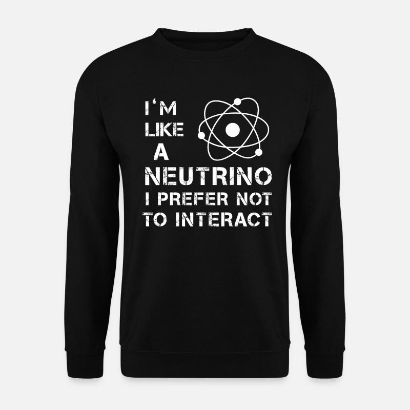 Neutrino physics - Unisex Sweatshirt - black