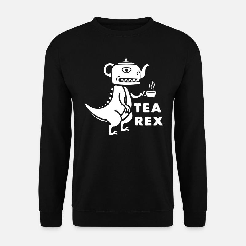 Tea Rex - Unisex Sweatshirt - black