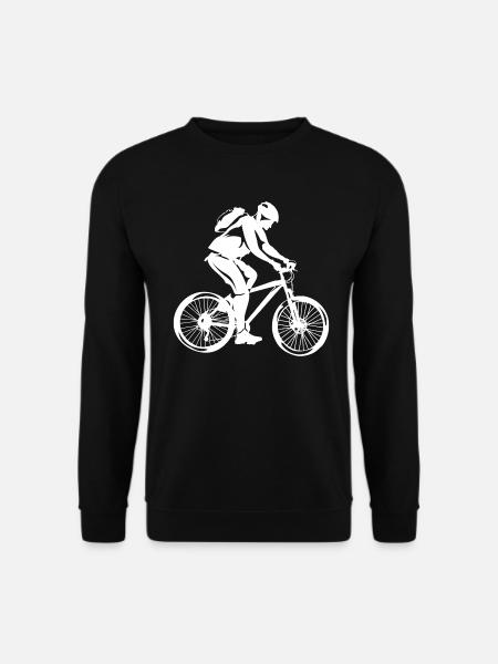 Trekkingrad Fahrradfahrer - Unisex Pullover - Schwarz