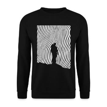 Randonneurs - (2) - Sweat-shirt Unisexe - noir - Devant - Alina (178cm) & Michal (187cm)