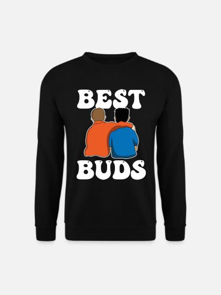 Beste Freunde Best Buds Beste Freundinin - Unisex Pullover - Schwarz