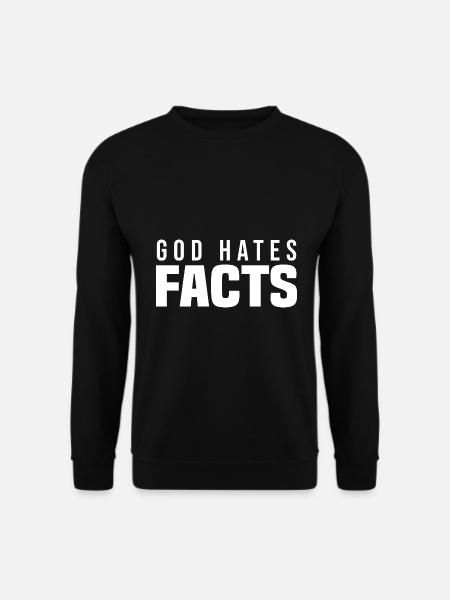 Atheismus Skeptiker Atheisten Atheist Wissenschaft - Unisex Pullover - Schwarz