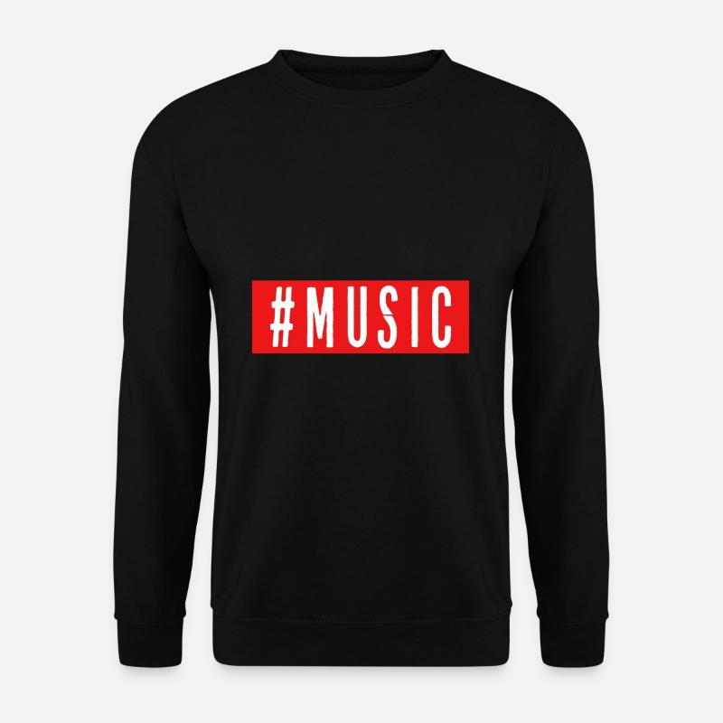 Music - Unisex Pullover - Schwarz