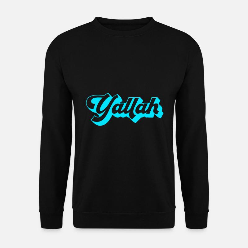Yallah - Unisex Pullover - Schwarz
