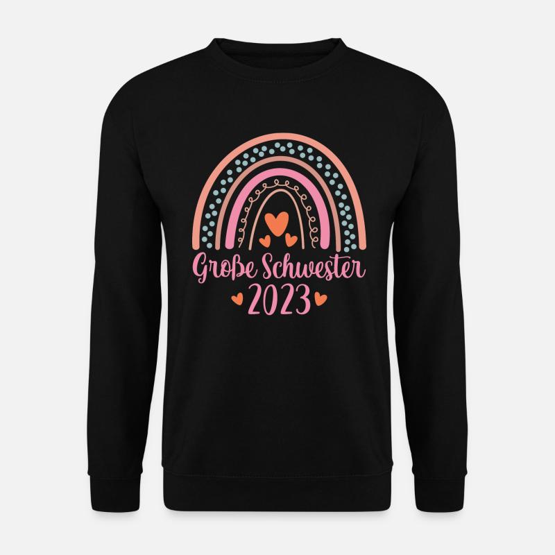 Große Schwester 2023 - Unisex Pullover - Schwarz