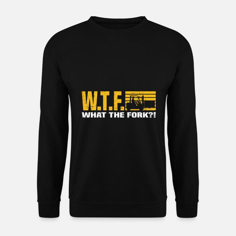 Gabelstapler - Unisex Pullover - Schwarz