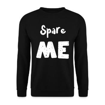 Spare Me - Bowling - Unisex Pullover - Schwarz - Vorne - Alina (178cm) & Michal (187cm)