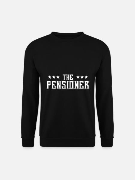 Le retraité - Sweat-shirt Unisexe - noir