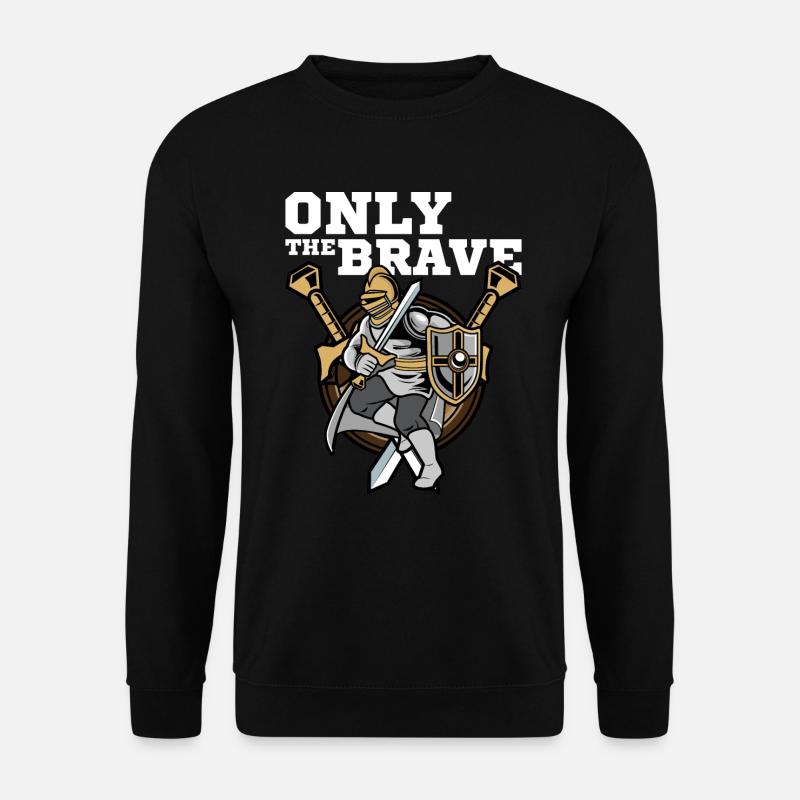 Ultimate Warrior Medieval Knight Gift Idea - Unisex Sweatshirt - black