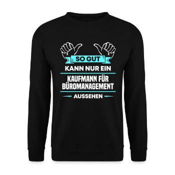 Fahrzeugbaumechaniker Design für stolze Handwerker - Unisex Pullover - Schwarz - Vorne - Alina (178cm) & Michal (187cm)