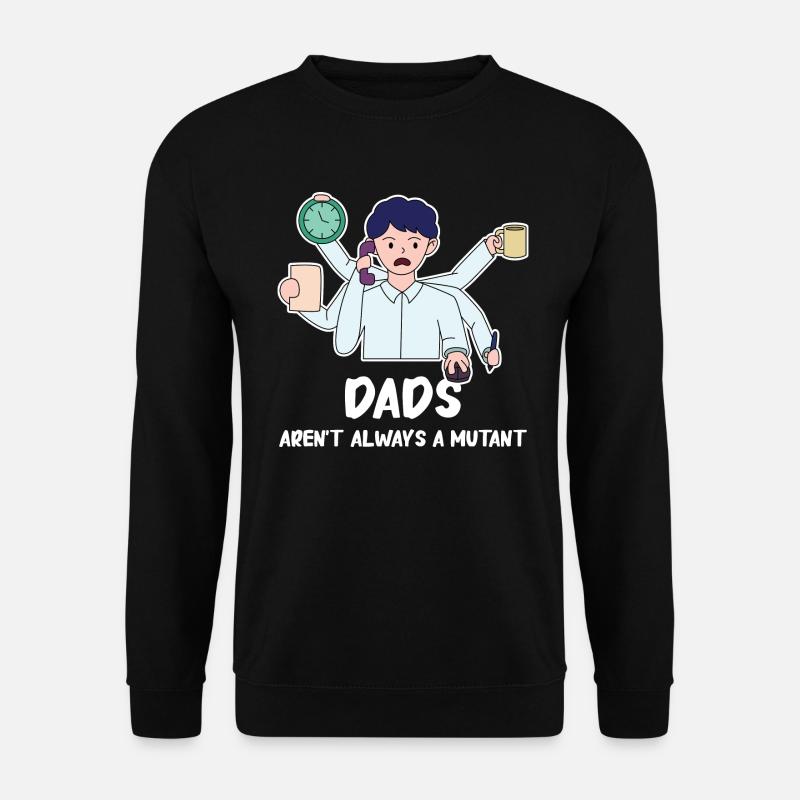 Father's Day strong design - Unisex Sweatshirt - black