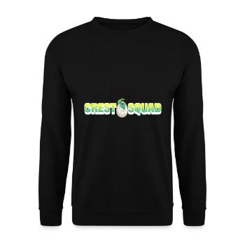 Dinosaurier Geschenke - Unisex Pullover - Schwarz - Vorne - Alina (178cm) & Michal (187cm)