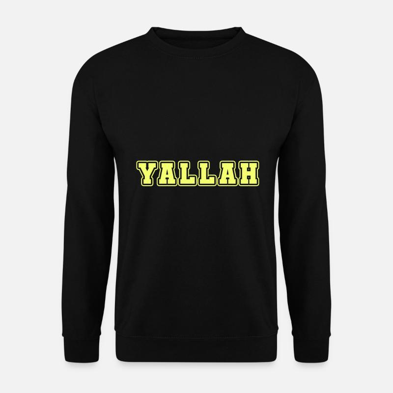 Yallah - Sweat-shirt Unisexe - noir